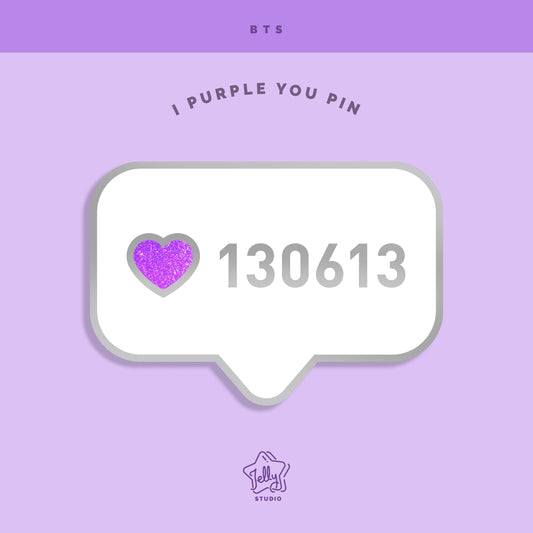 BTS I Purple You Pin